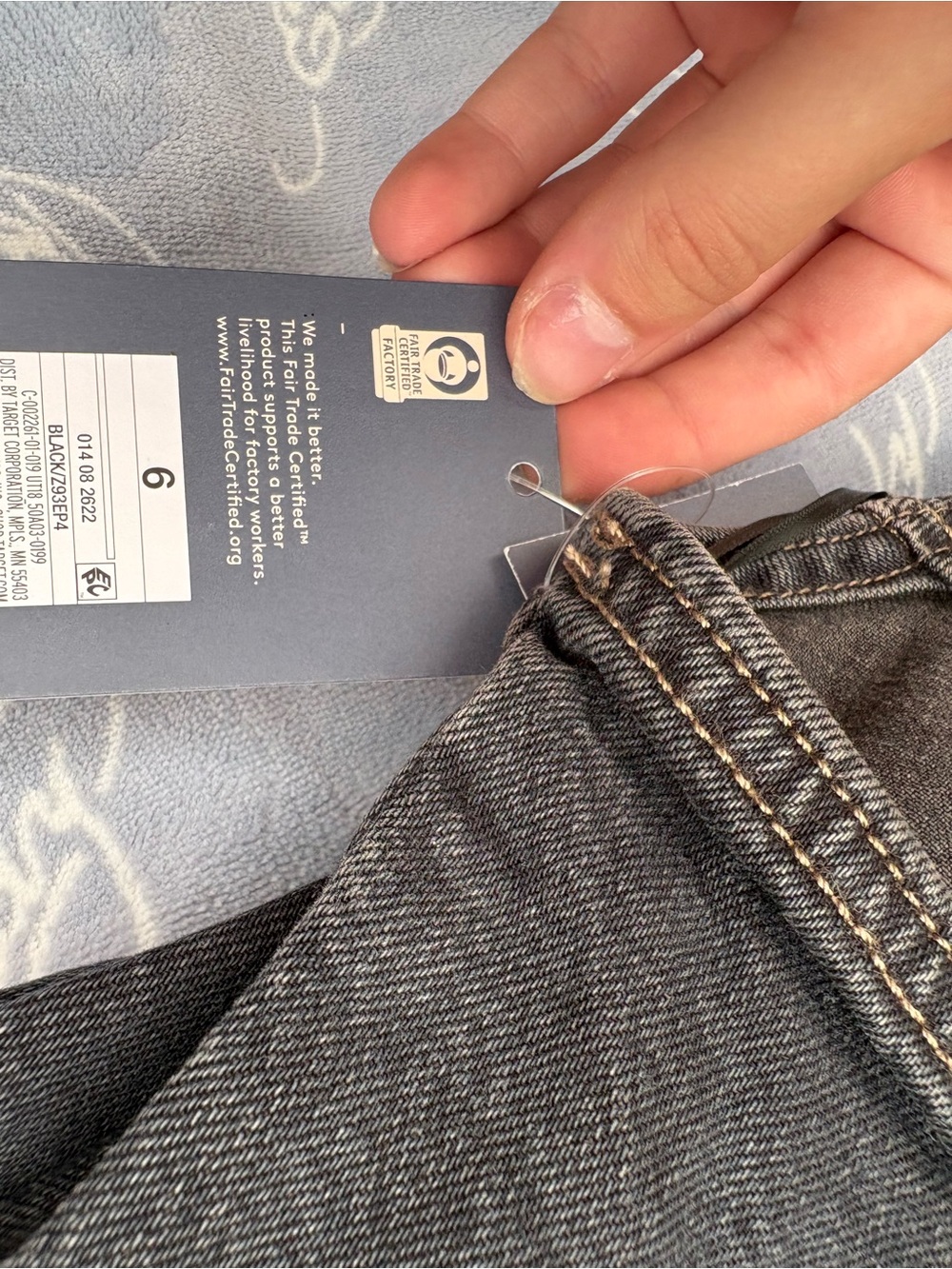 Universal Thread Black Denim Halter Jeans Dress - Picture 2 of 3